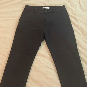 Zara size 31 Black Denim Jeans
